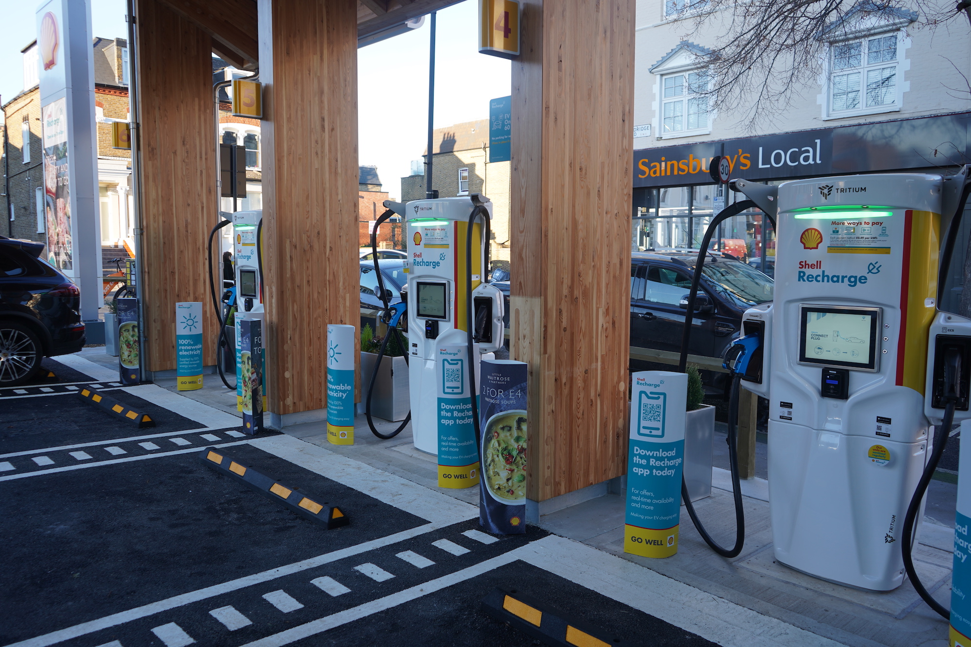 Fulham Now Home To The World s First Shell EV Charging Hub LBHF