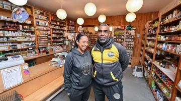 Max and Ruth Wallace run Health Defence, a combined healthfood store, gym and wellbeing centre in King Street