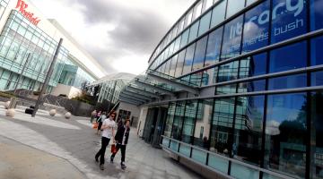 Shepherds Bush Library near Westfield shopping mall