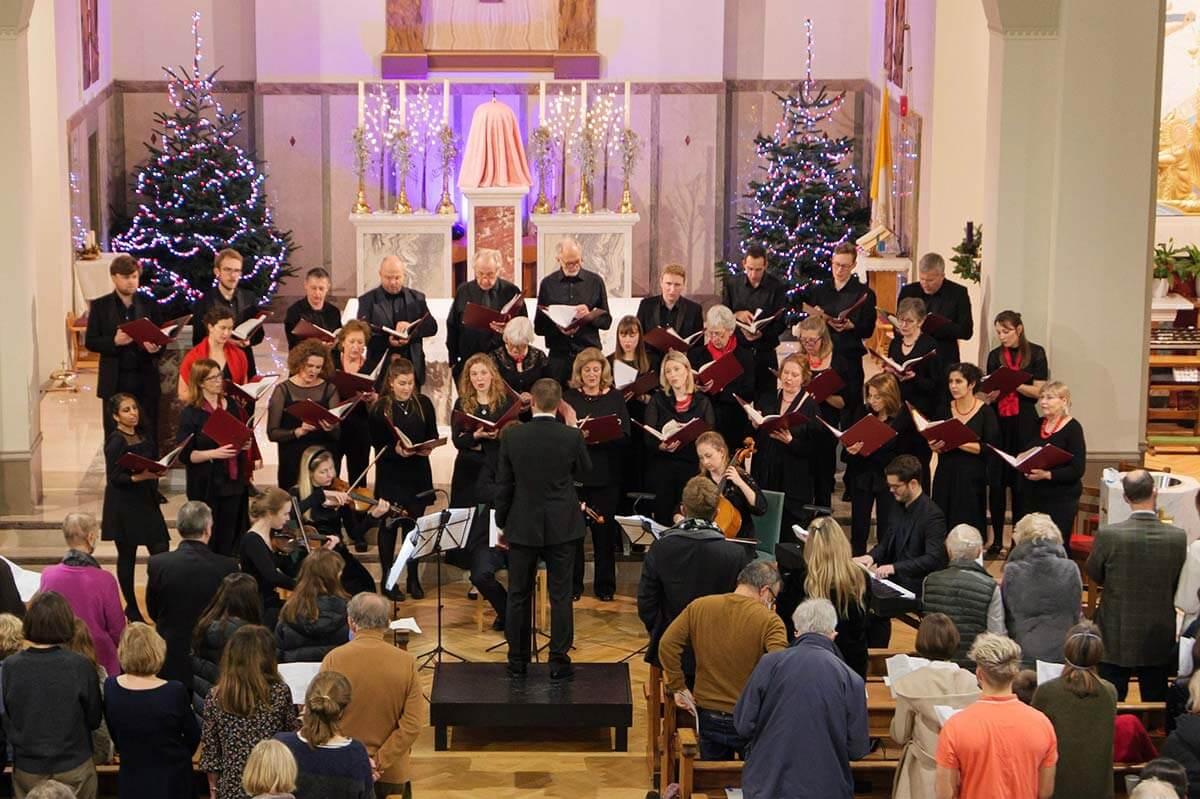 Fulham Camerata performing Handel's Messiah in 2021