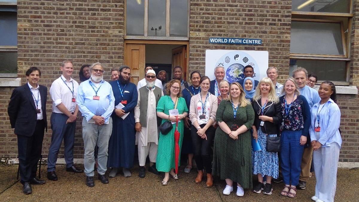 H&F Faith Forum members pictured with (front row, L-R) H&F Deputy Leader, Cllr Alex Sanderson, H&F Chief Executive Sharon Lea and Cllr Rebecca Harvey, H&F Cabinet Member for Social Inclusion and Community Safety