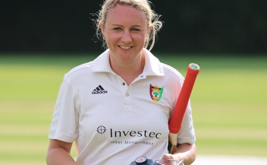 Cricket player Lucie Prior