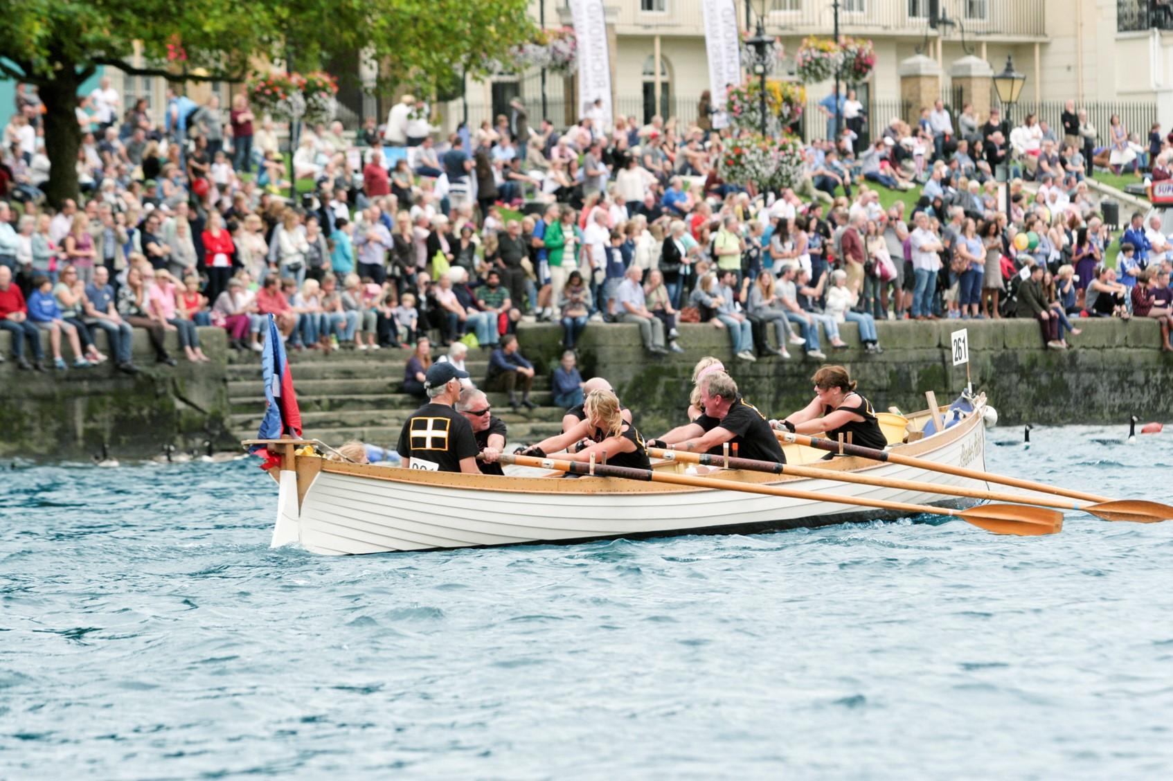 The Great River Race will see close to 300 boats and over 2500 rowers take to the water.