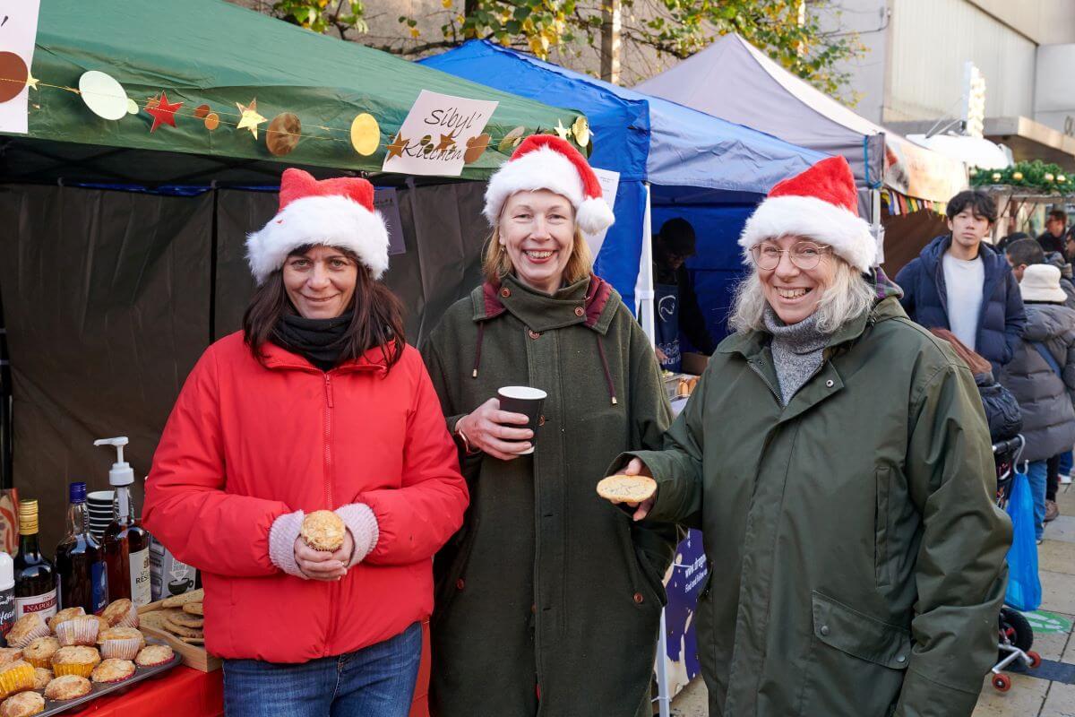 Traders at Hammersmith Winter Festival 2023