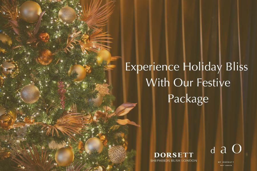 Experience holiday bliss with our festive package