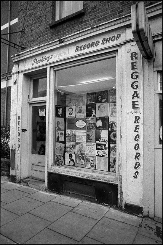 George Peckings ran the Pecking Records store from 1973 until his death in 1994.