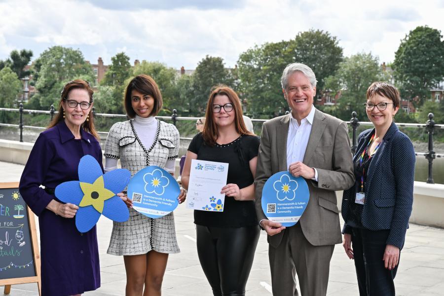 The Alzheimer’s Society has officially recognised Hammersmith & Fulham as a dementia-friendly community thanks to the efforts of the H&F Dementia Action Alliance in working with the council and residents and other local organisations.
