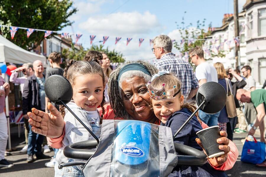 The King's Coronation street parties brought was a fantastic occassion to bring communities and young and older people together.