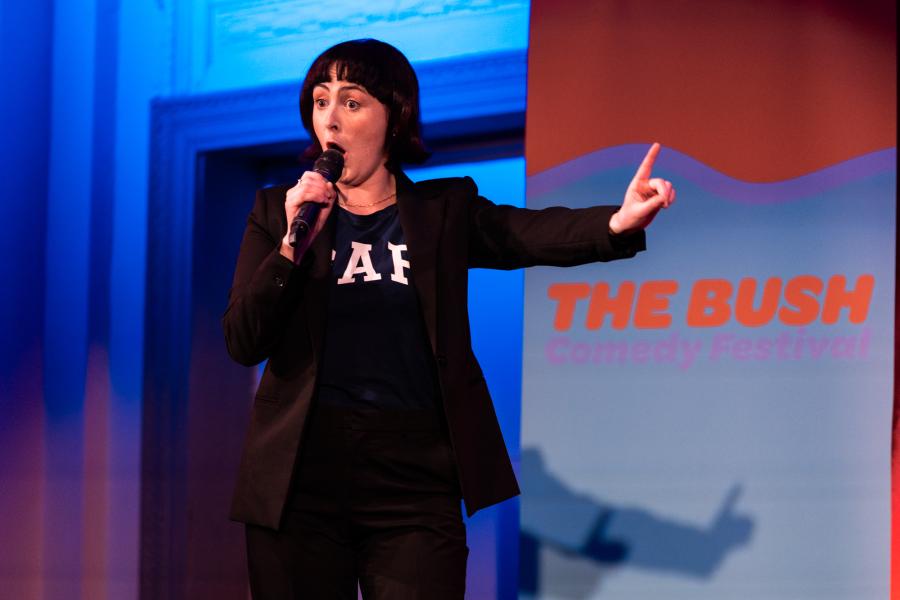 Emma Sidi performing at Bush Hall