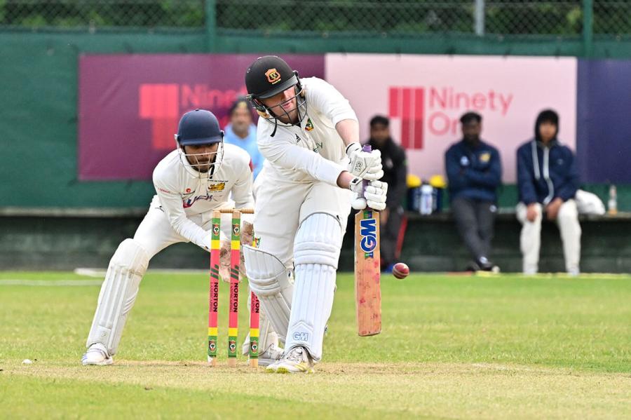 Hugo Hughes achieved 20 in the T20 win over Crouch End