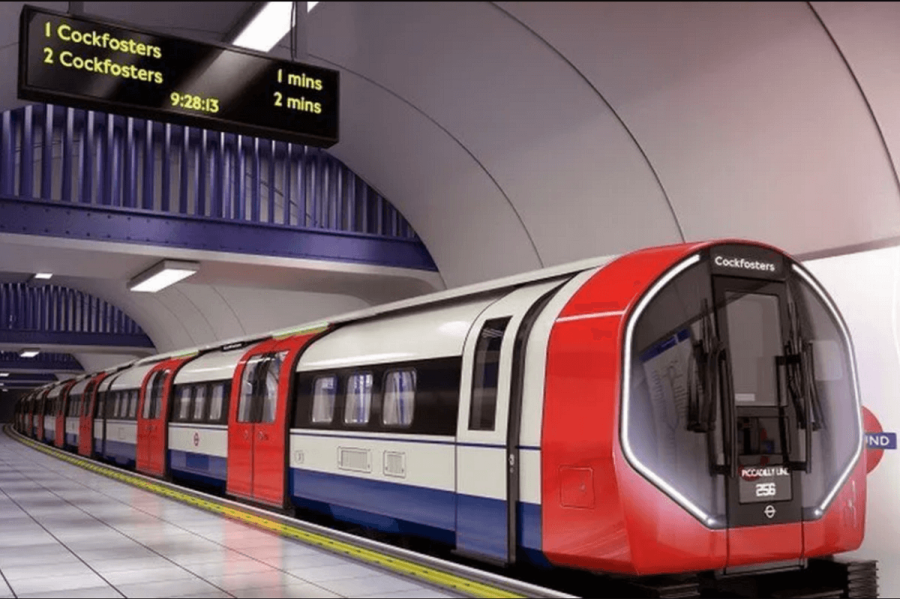 First look at the new Piccadilly line trains