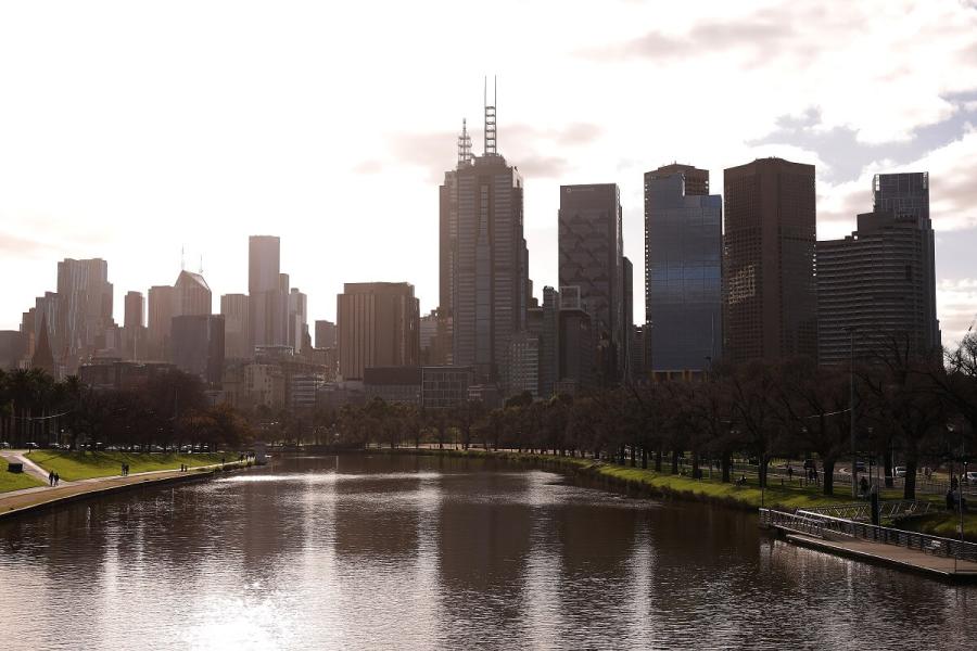 Skyline of Melbourne