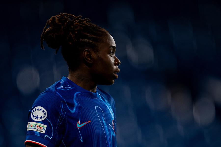 Chelsea Women winger Sandy Baltimore has become an instant fans’ favourite