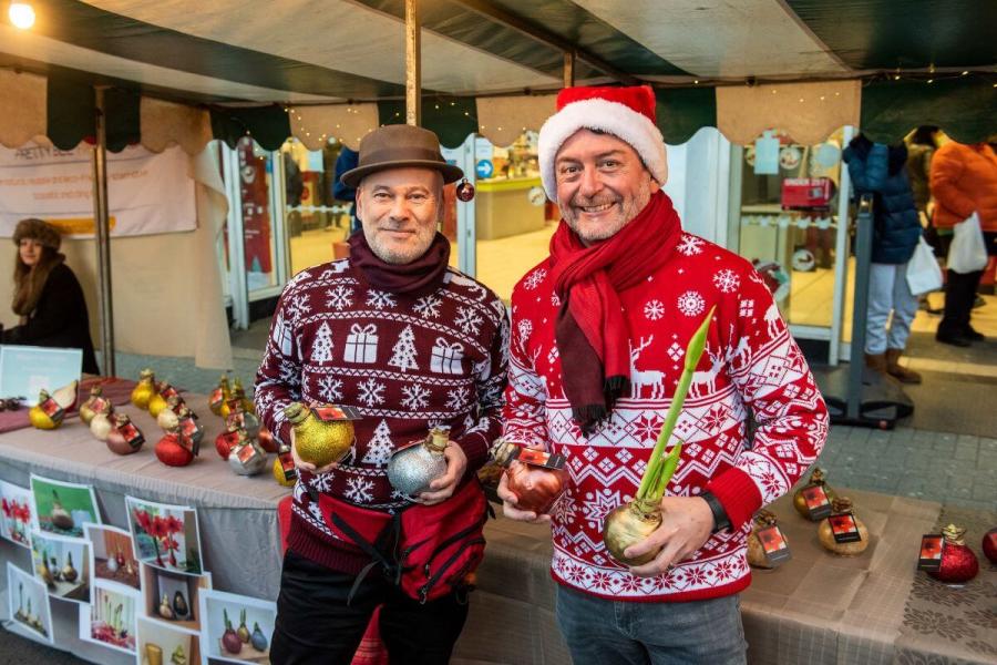 Traders at Fulham Christmas Market 2019