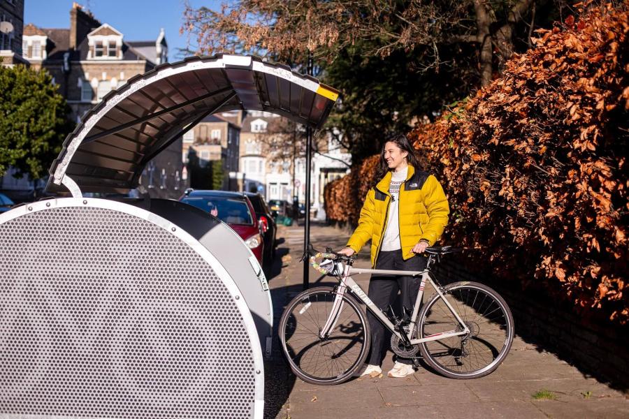 Local investors have helped us double the number of cycle hangars in H&F, with 600 bike parking spaces now available