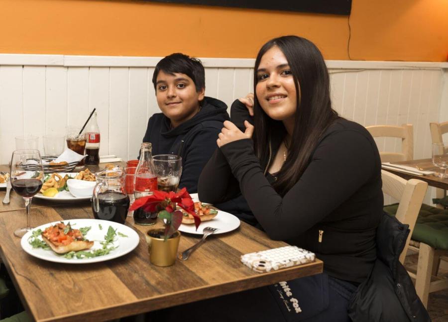 Residents in Pappa Ciccia, Fulham