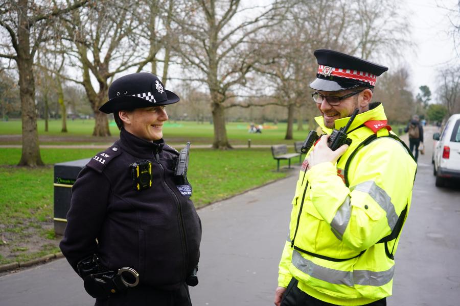 Our law enforcement officers work in partnership with the police to keep residents safe.